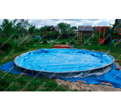 Сборка каркасных бассейнов до 5м